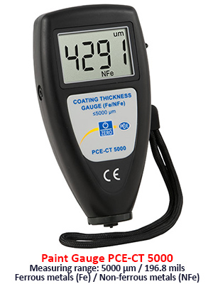 Details about   Coating Check Paint Thickness Gauge Car Testing Steel Galvanized GL-6 Fe & AL 